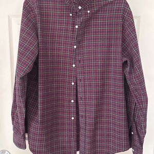 Ralph Lauren Shirt Mens XL Multicolor Button Up Long Sleeve Casual Shirt
